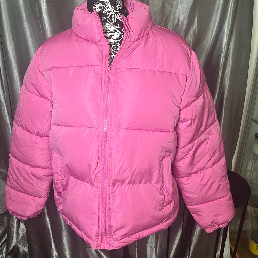 Pink Puffer Jacket